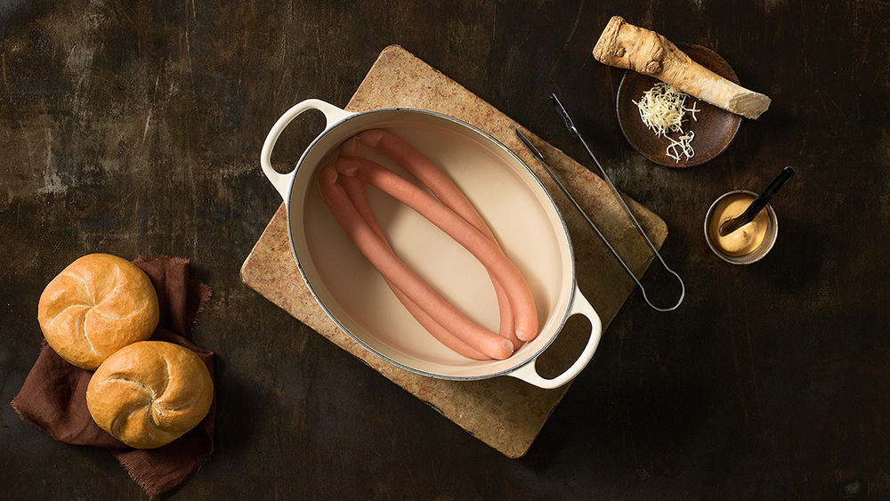Würstel kochen: Debreziner, Frankfurter, Krainer